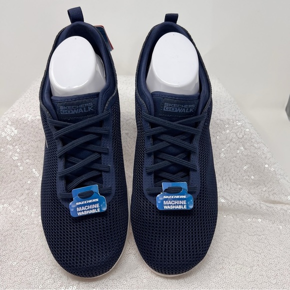 Skechers Go Walk Air-Cooled Goga Mat Insole Slip-On Sneakers – Size 11W NWT - Picture 3 of 15